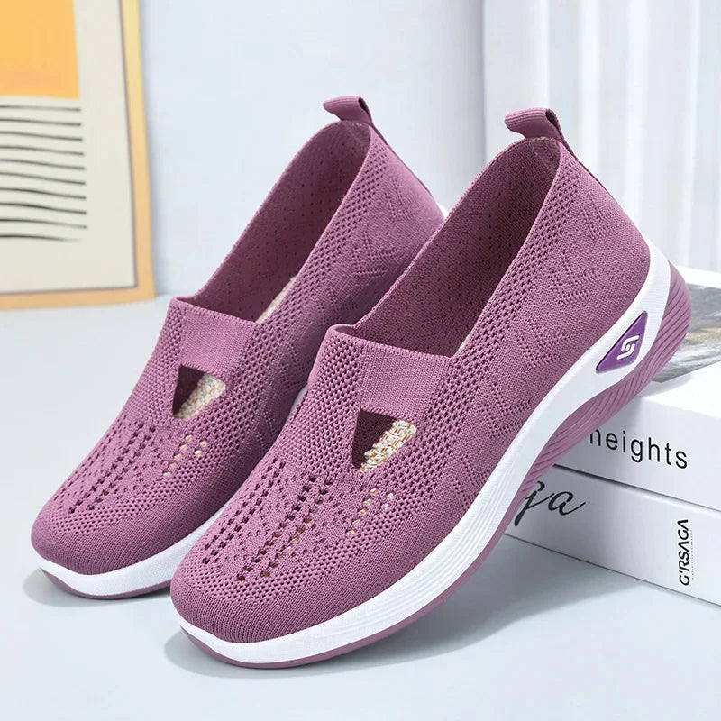 ZAPATILLAS ORTOPÉDICAS DE SUELA SUAVE Y TRANSPIRABLES PARA MUJER