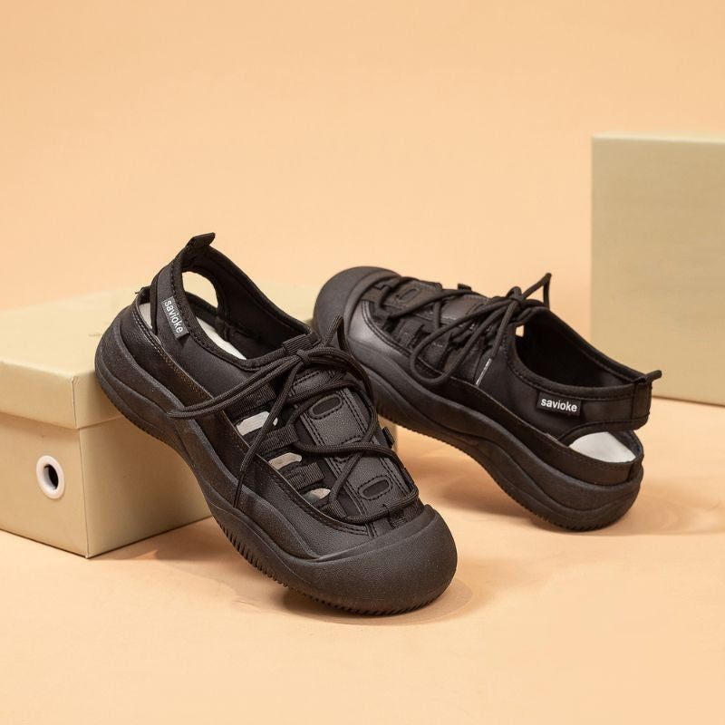 BRISA™ ZAPATILLAS ORTOPÉDICAS DE VERANO CON SUELA GRUESA Y CALADO
