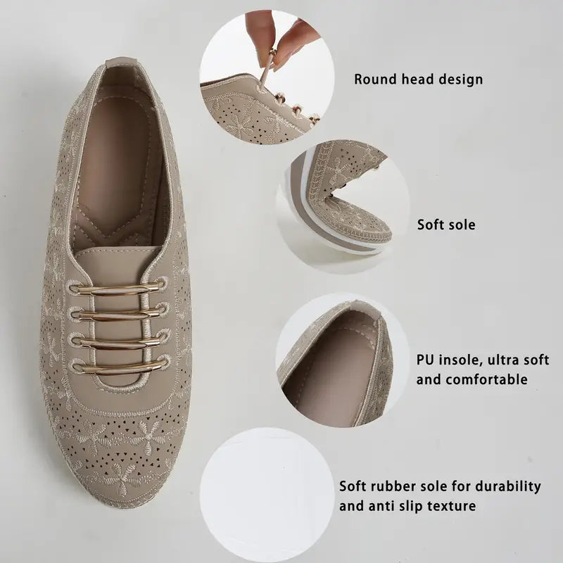 LUCÍA™ ZAPATILLAS ORTOPÉDICAS CASUALES CON TACO CHINO