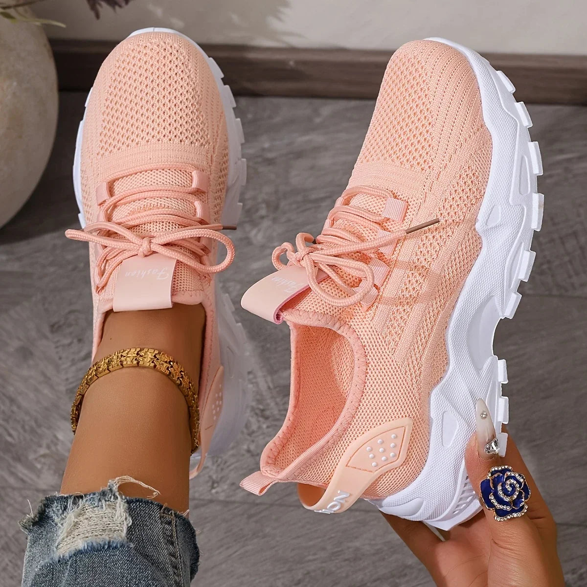 ANALÍA™ ZAPATILLAS DE TEJIDO TRANSPIRABLE PARA MUJER