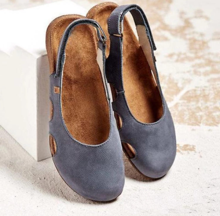 SANDALIAS ORTOPÉDICAS TIPO GLADIADORA ANTIDESLIZANTES PARA MUJER
