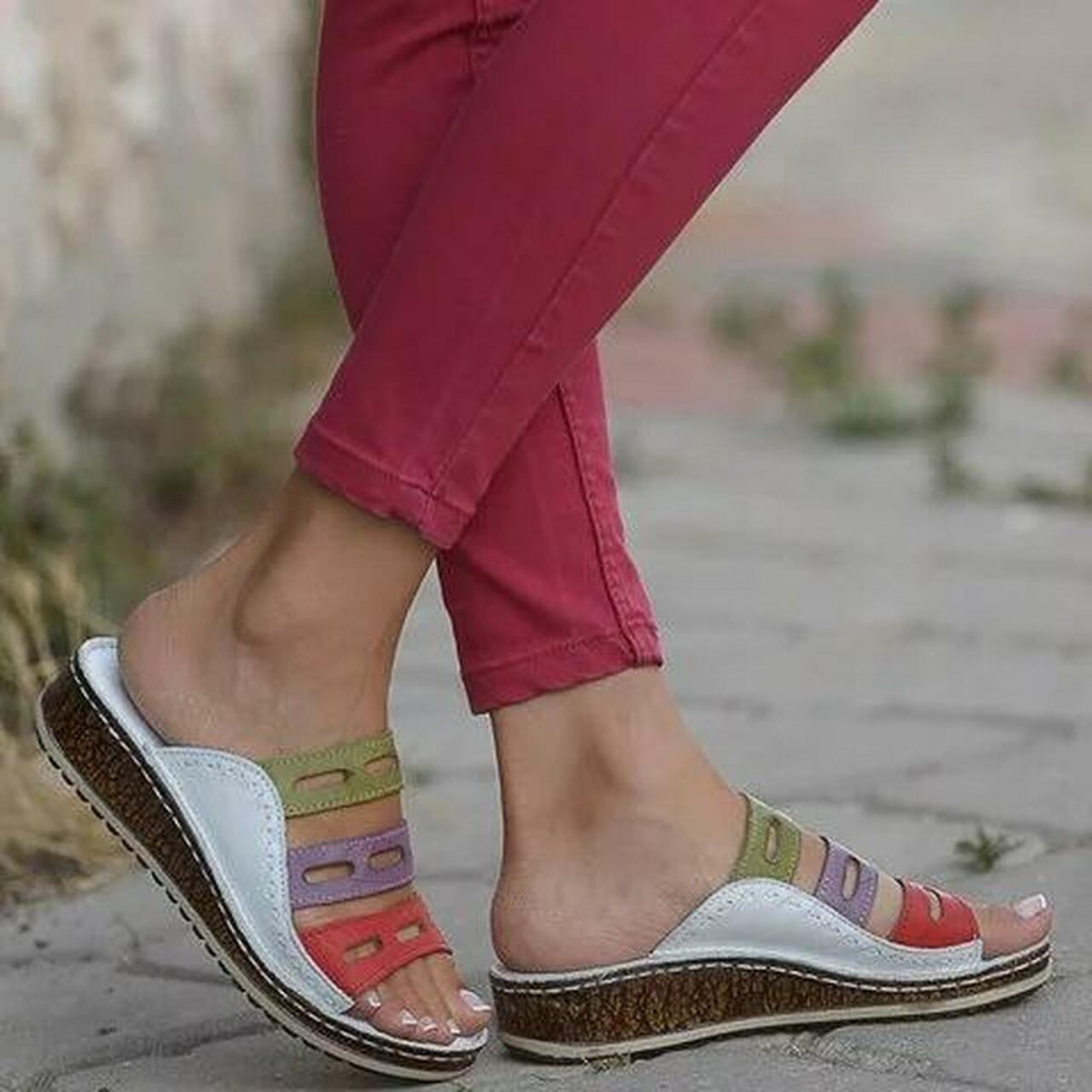 SANDALIAS ORTOPÉDICAS TRICOLOR PREMIUM - MÁS VENDIDAS 2026