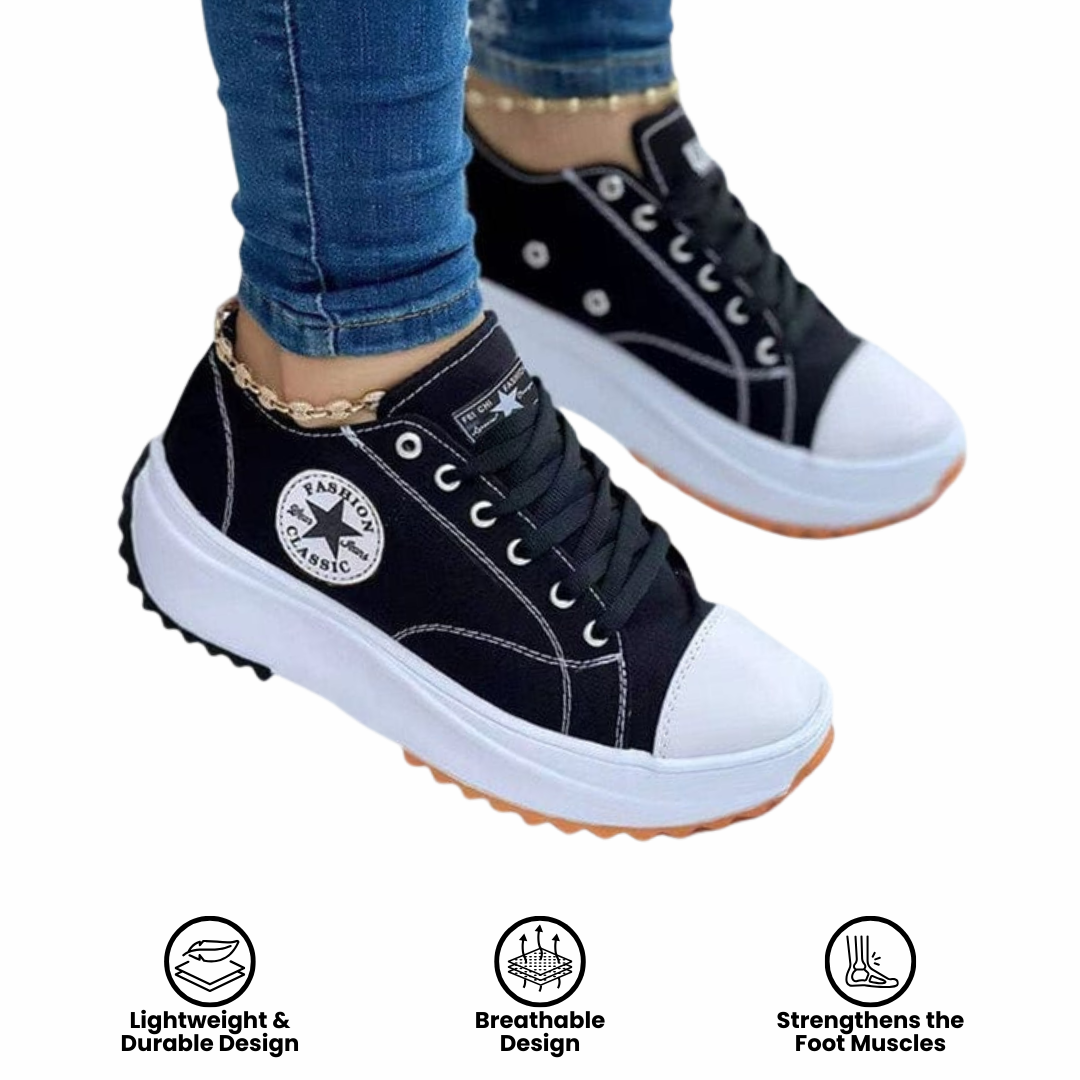 MODA ESTRELLA™ ZAPATILLAS ORTOPÉDICAS A LA MODA