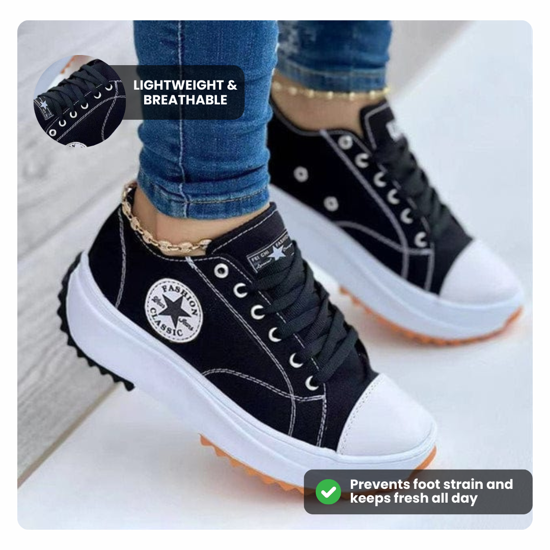 MODA ESTRELLA™ ZAPATILLAS ORTOPÉDICAS A LA MODA