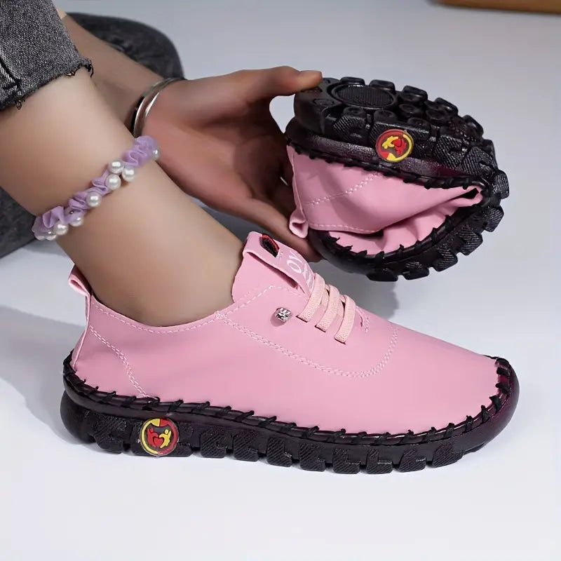 LARA™ ZAPATILLAS CASUALES DE COLOR LISO PARA MUJER