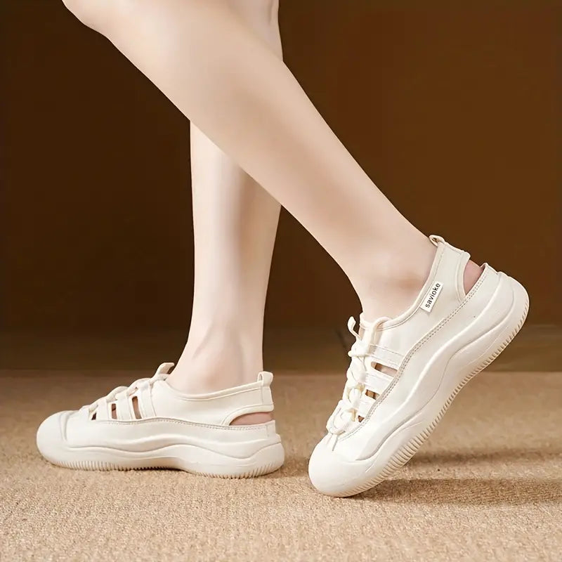 BRISA™ ZAPATILLAS ORTOPÉDICAS DE VERANO CON SUELA GRUESA Y CALADO