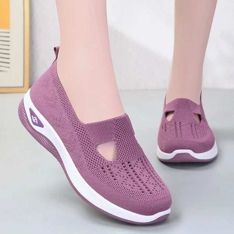 ZAPATILLAS ORTOPÉDICAS DE SUELA SUAVE Y TRANSPIRABLES PARA MUJER
