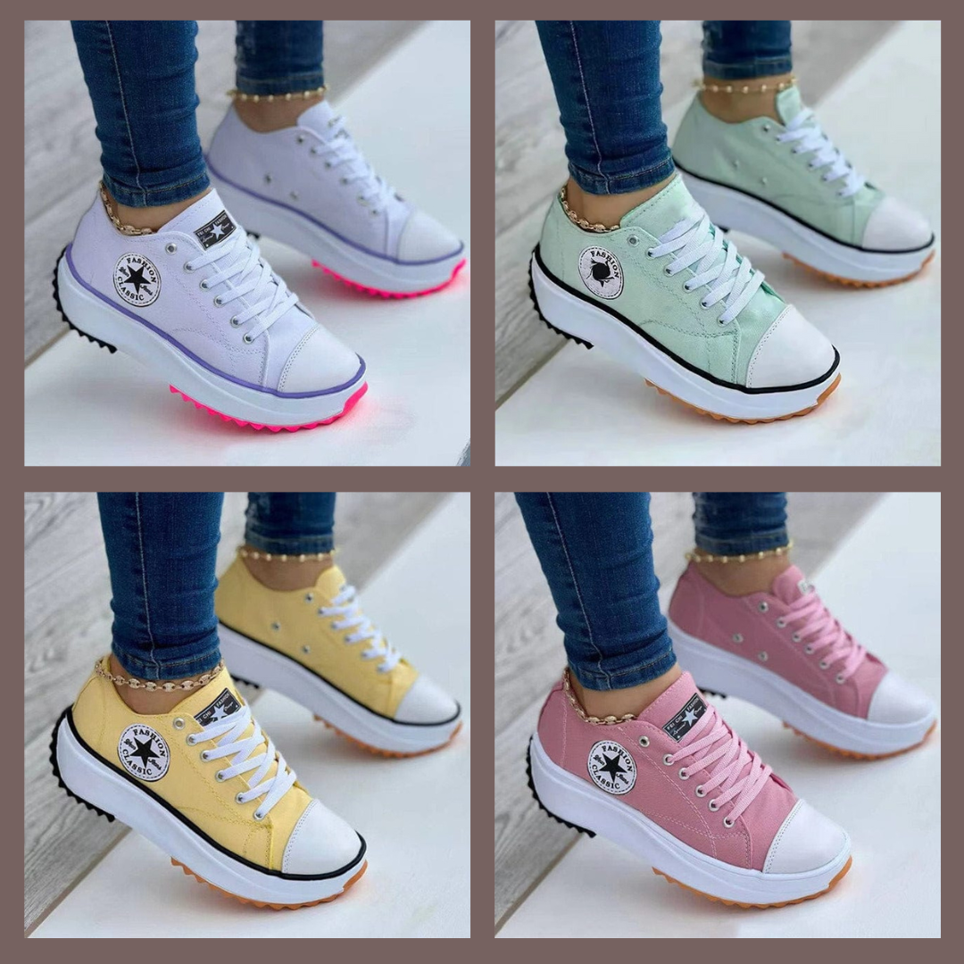 MODA ESTRELLA™ ZAPATILLAS ORTOPÉDICAS A LA MODA
