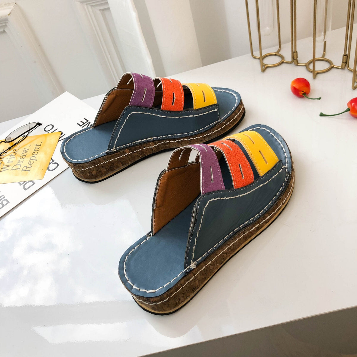 SANDALIAS ORTOPÉDICAS TRICOLOR PREMIUM - MÁS VENDIDAS 2026