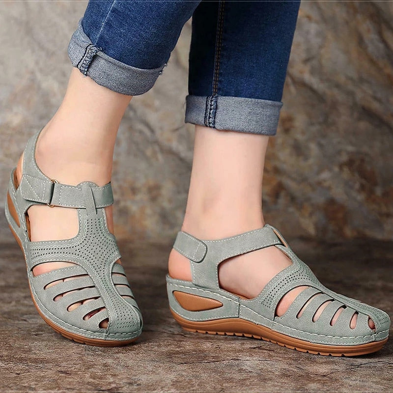 SANDALIAS ORTOPÉDICAS DE CUÑA PREMIUM