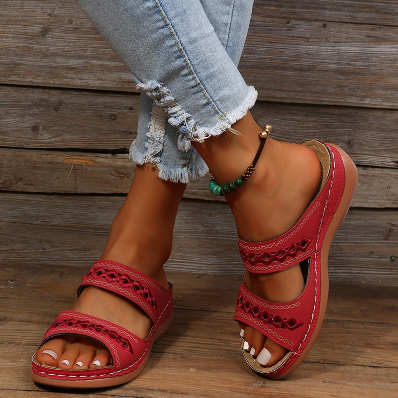 VALENTINA'S™ SANDALIAS ORTOPÉDICAS GRUESAS PARA MUJER