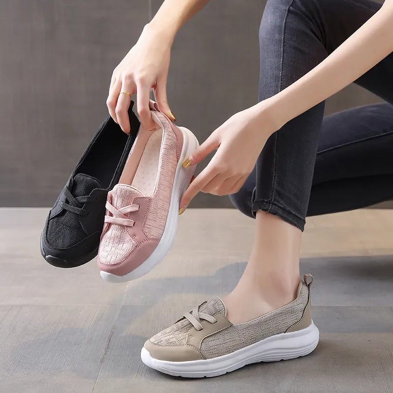 BELLACONFORT™ ZAPATILLAS ORTOPÉDICAS CHATAS Y CÓMODAS
