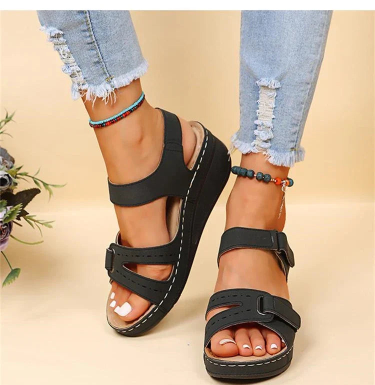 SANDALIAS ORTOPÉDICAS CÓMODAS PARA MUJER