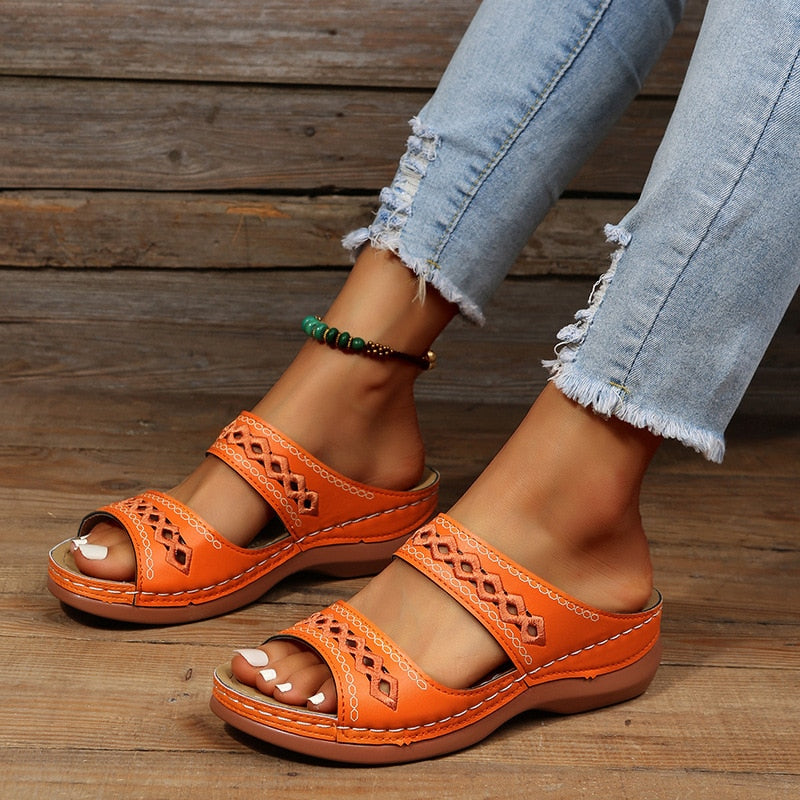 VALENTINA'S™ SANDALIAS ORTOPÉDICAS GRUESAS PARA MUJER