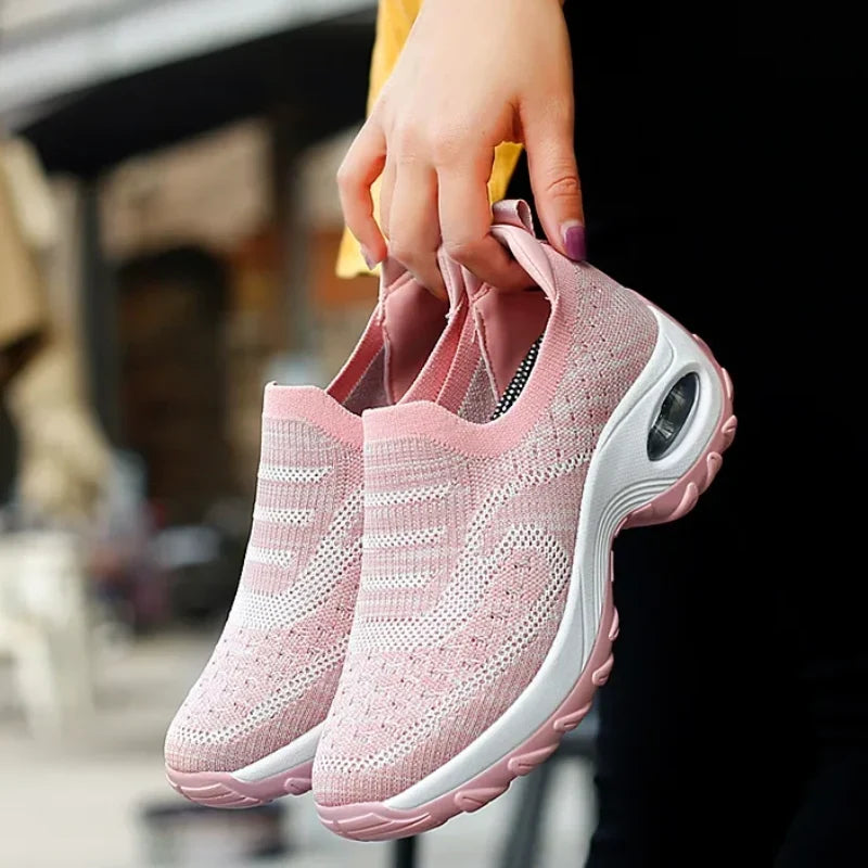 PASOSERENO™ ZAPATILLAS ORTOPÉDICAS ANTIDESLIZANTES CON CÁMARA DE AIRE