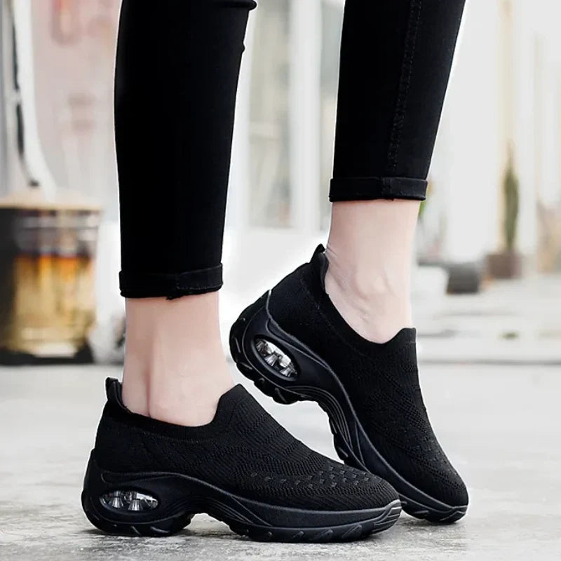 PASOSERENO™ ZAPATILLAS ORTOPÉDICAS ANTIDESLIZANTES CON CÁMARA DE AIRE