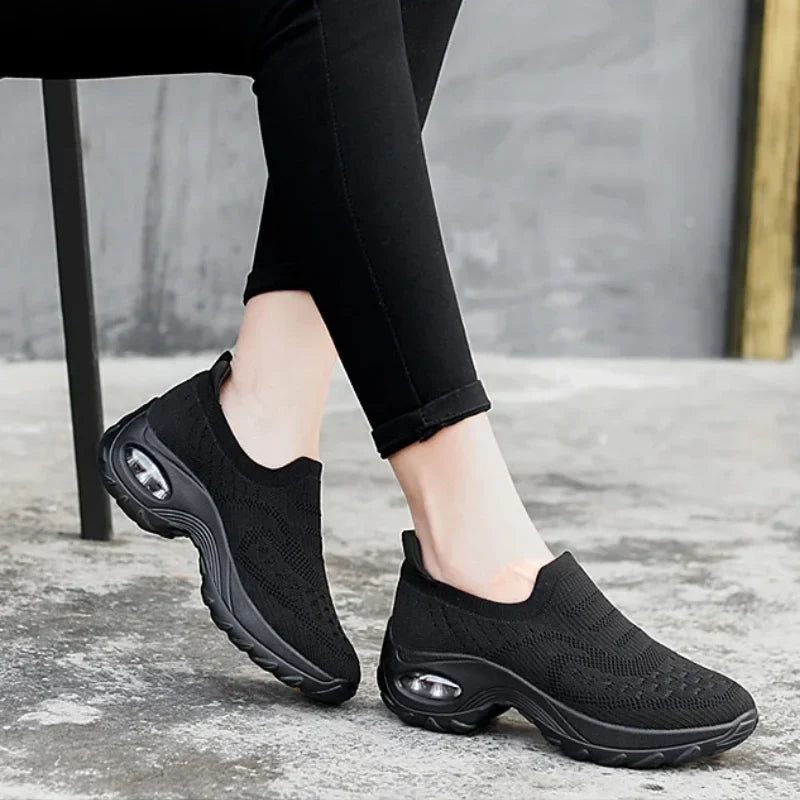 PASOSERENO™ ZAPATILLAS ORTOPÉDICAS ANTIDESLIZANTES CON CÁMARA DE AIRE