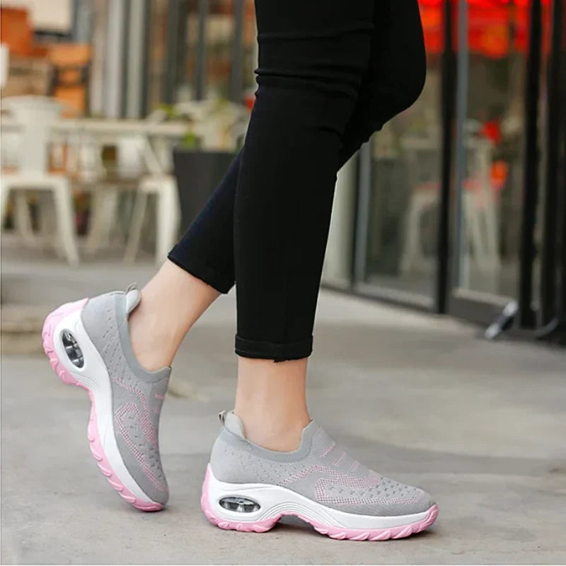 PASOSERENO™ ZAPATILLAS ORTOPÉDICAS ANTIDESLIZANTES CON CÁMARA DE AIRE