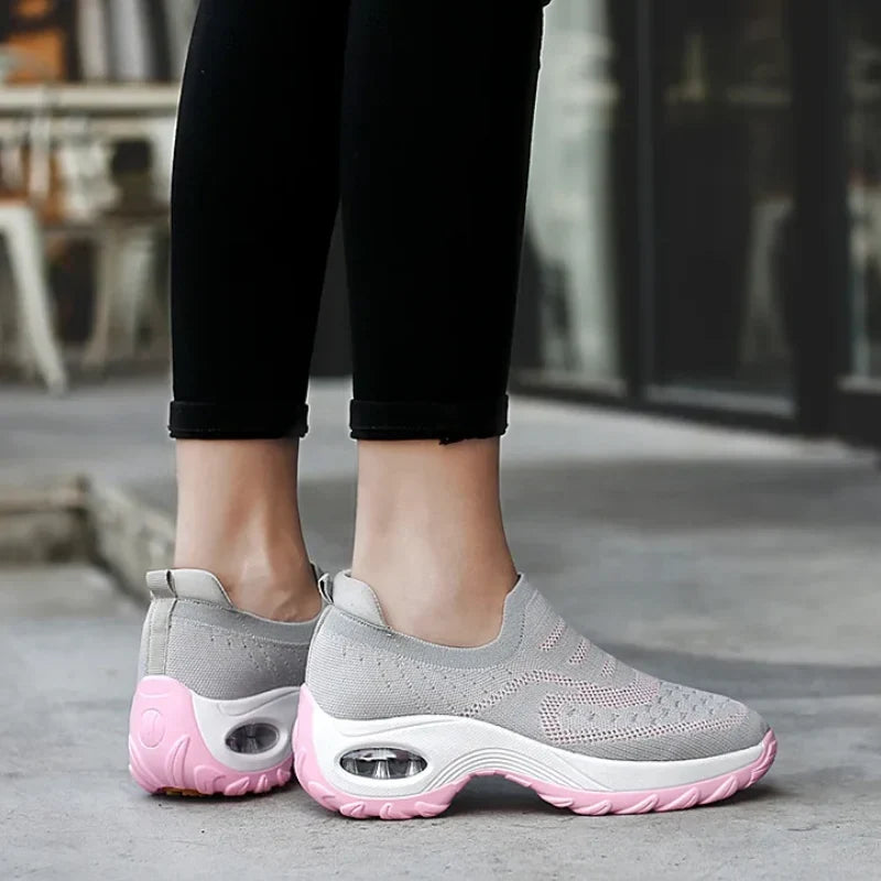 PASOSERENO™ ZAPATILLAS ORTOPÉDICAS ANTIDESLIZANTES CON CÁMARA DE AIRE