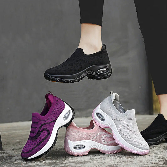PASOSERENO™ ZAPATILLAS ORTOPÉDICAS ANTIDESLIZANTES CON CÁMARA DE AIRE