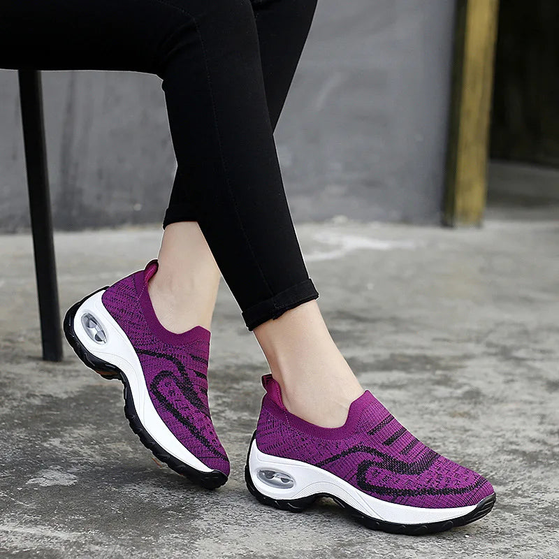 PASOSERENO™ ZAPATILLAS ORTOPÉDICAS ANTIDESLIZANTES CON CÁMARA DE AIRE