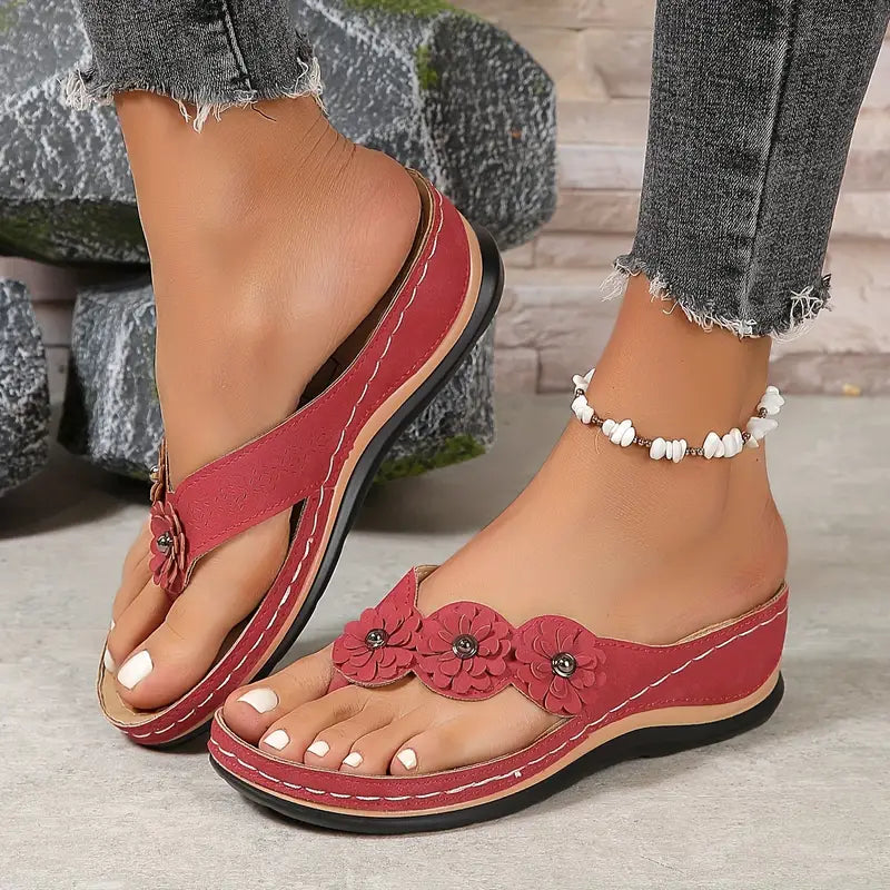 CÓRDOBA'S™ SANDALIAS ORTOPÉDICAS GRUESAS PARA MUJER