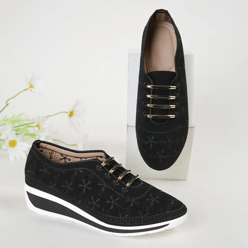 LUCÍA™ ZAPATILLAS ORTOPÉDICAS CASUALES CON TACO CHINO