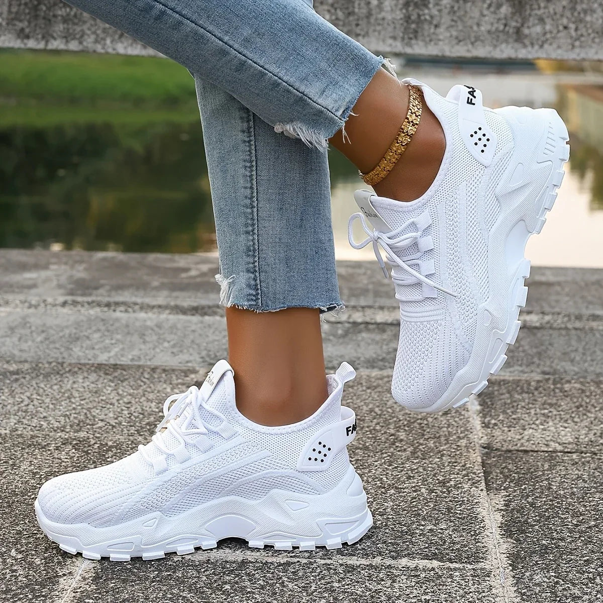 ANALÍA™ ZAPATILLAS DE TEJIDO TRANSPIRABLE PARA MUJER