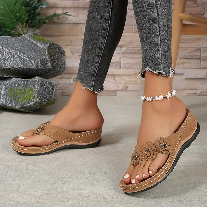 CÓRDOBA'S™ SANDALIAS ORTOPÉDICAS GRUESAS PARA MUJER