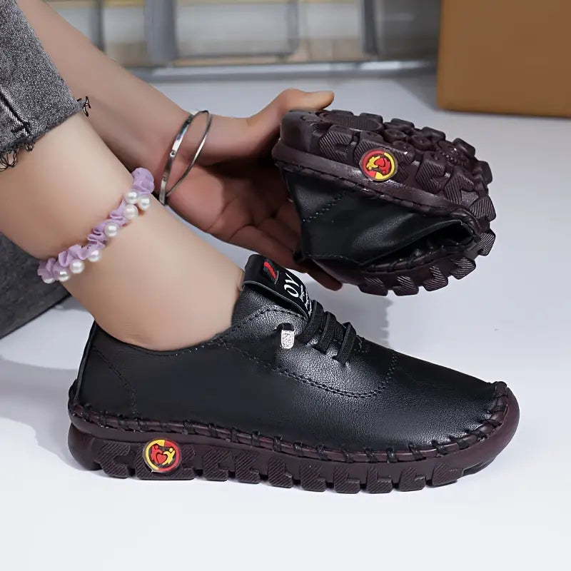 LARA™ ZAPATILLAS CASUALES DE COLOR LISO PARA MUJER