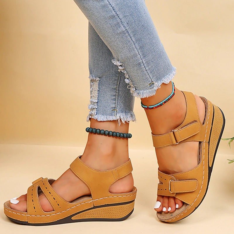 SANDALIAS ORTOPÉDICAS CÓMODAS PARA MUJER