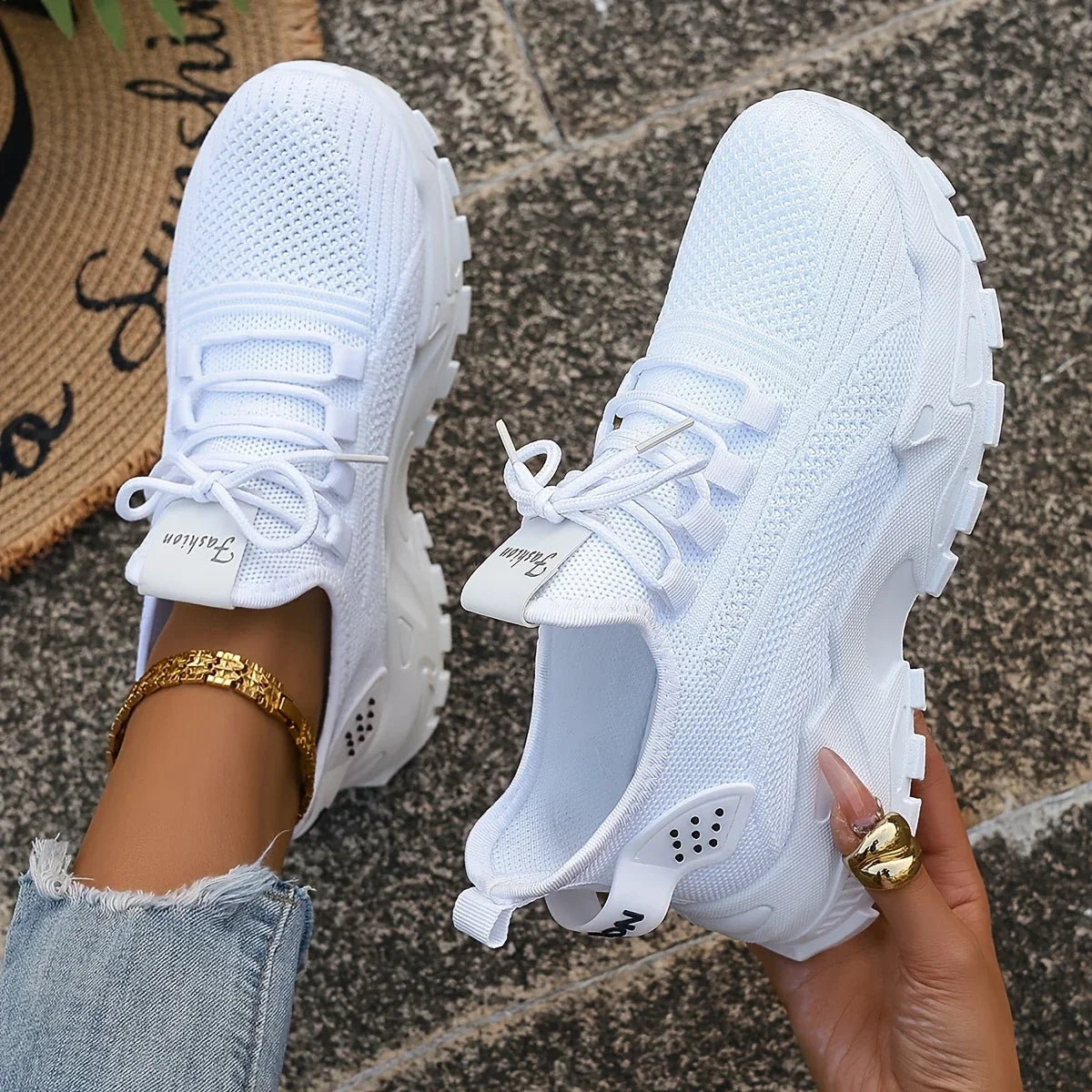 ANALÍA™ ZAPATILLAS DE TEJIDO TRANSPIRABLE PARA MUJER
