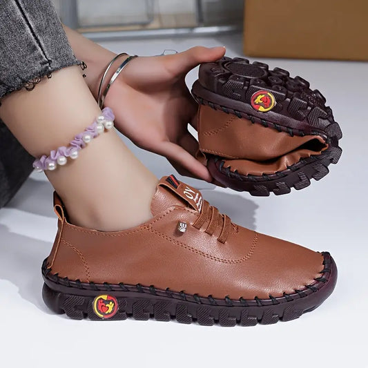 LARA™ ZAPATILLAS CASUALES DE COLOR LISO PARA MUJER