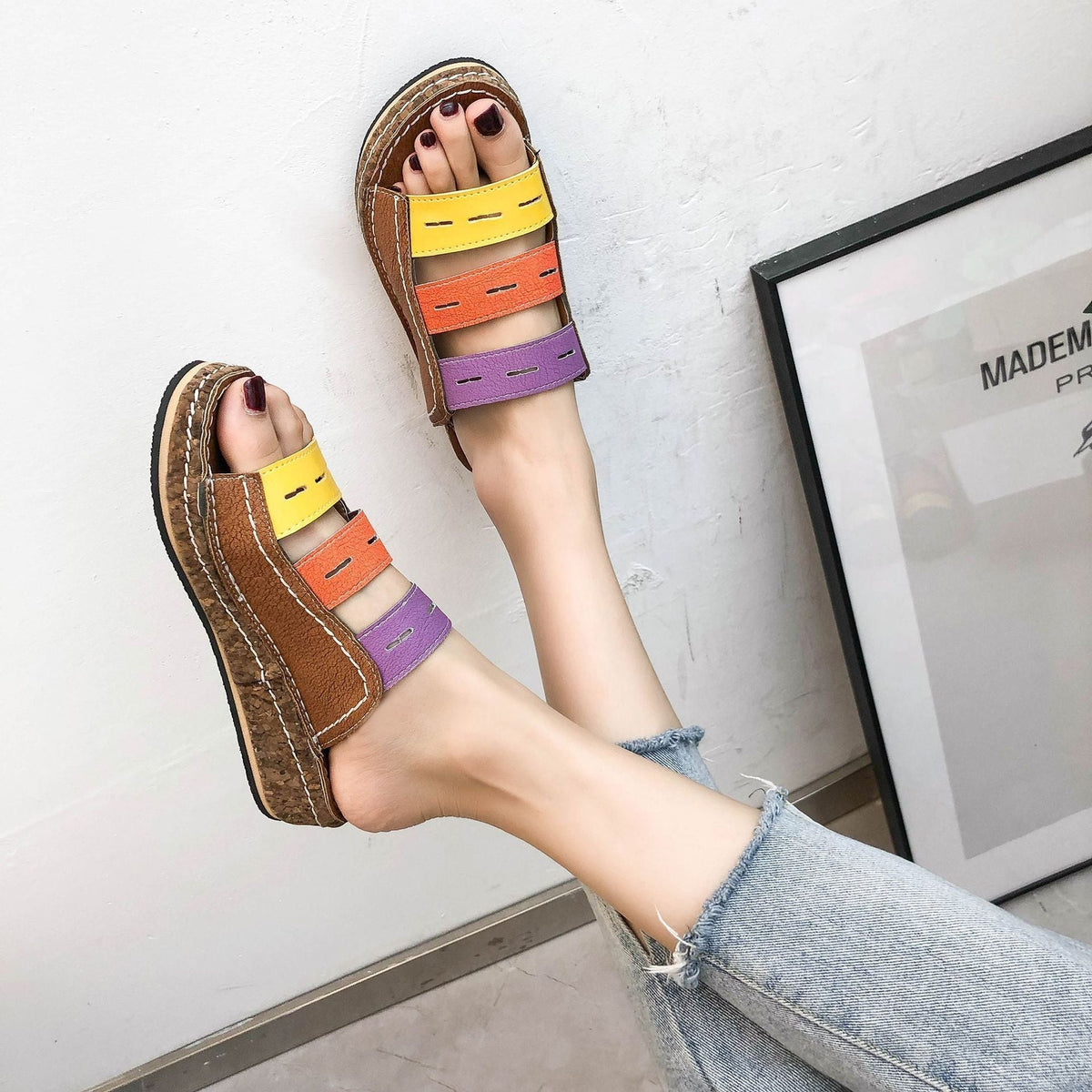 SANDALIAS ORTOPÉDICAS TRICOLOR PREMIUM - MÁS VENDIDAS 2026