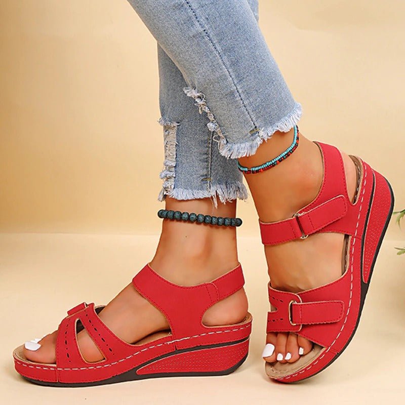 SANDALIAS ORTOPÉDICAS CÓMODAS PARA MUJER
