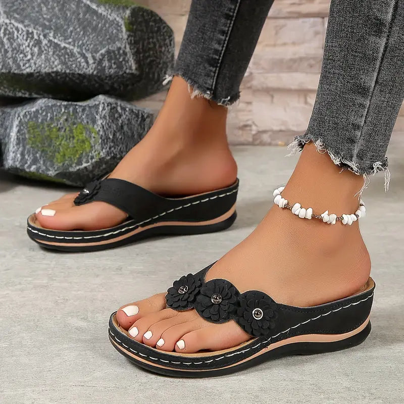 CÓRDOBA'S™ SANDALIAS ORTOPÉDICAS GRUESAS PARA MUJER