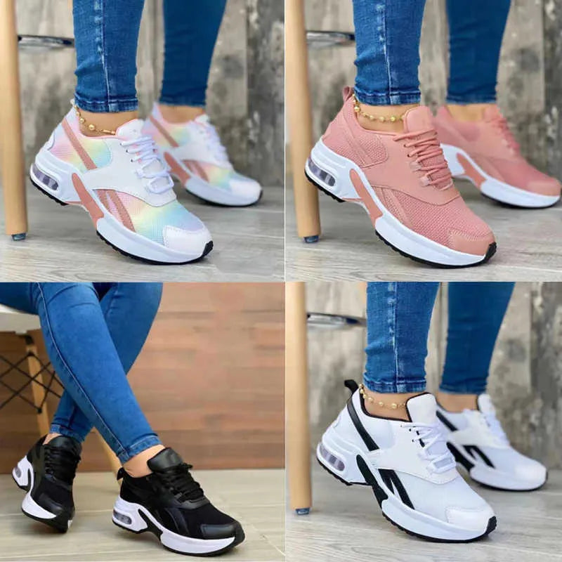 AMELIA™ ZAPATILLAS ORTOPÉDICAS COLORIDAS CON CÁMARA DE AIRE