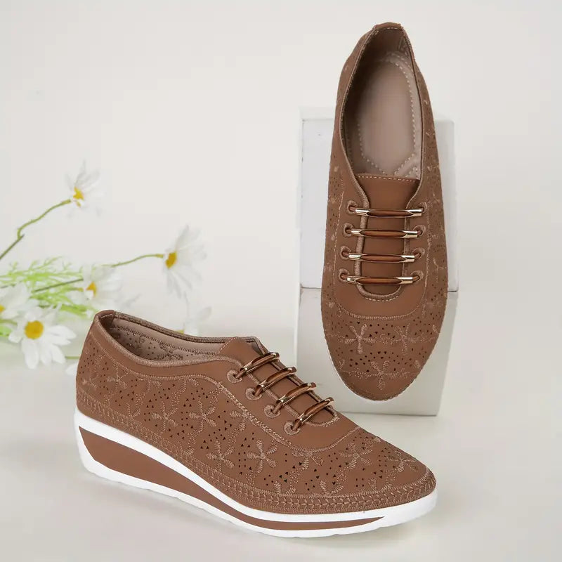 LUCÍA™ ZAPATILLAS ORTOPÉDICAS CASUALES CON TACO CHINO