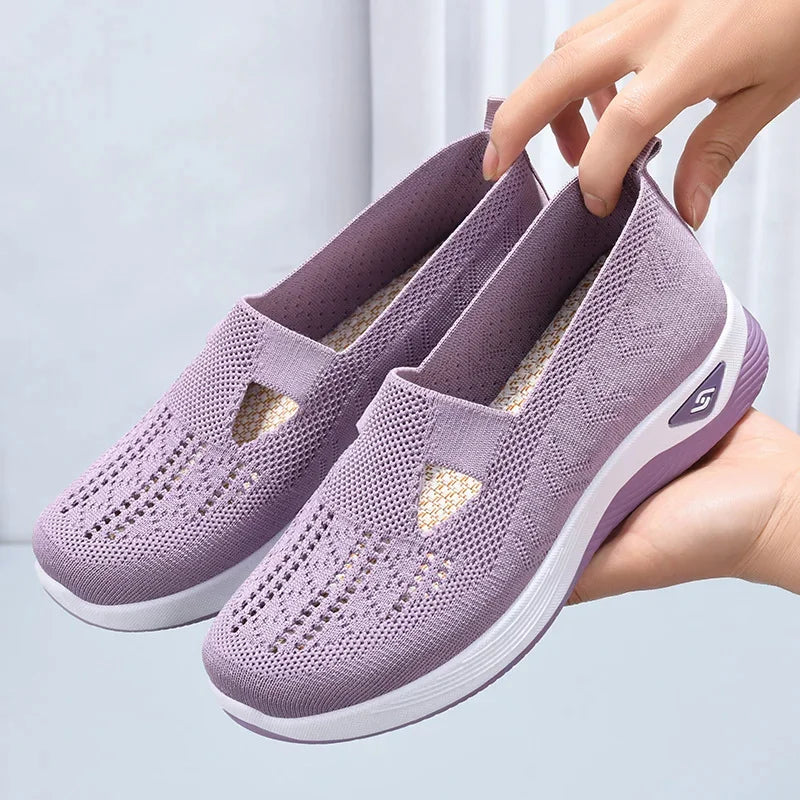 ZAPATILLAS ORTOPÉDICAS DE SUELA SUAVE Y TRANSPIRABLES PARA MUJER