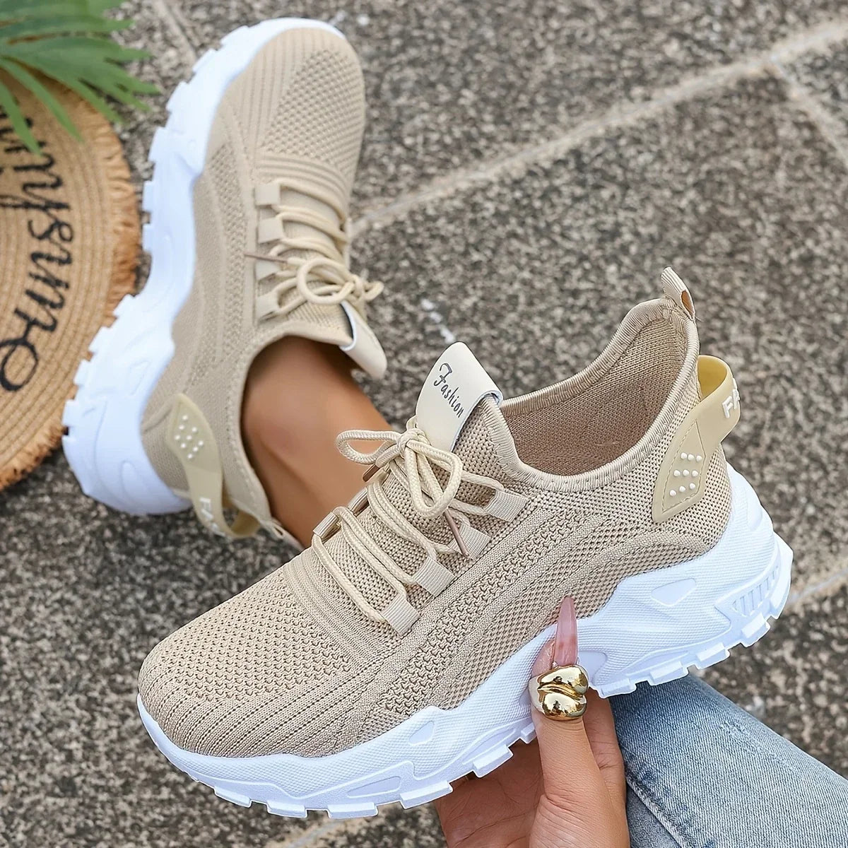 ANALÍA™ ZAPATILLAS DE TEJIDO TRANSPIRABLE PARA MUJER