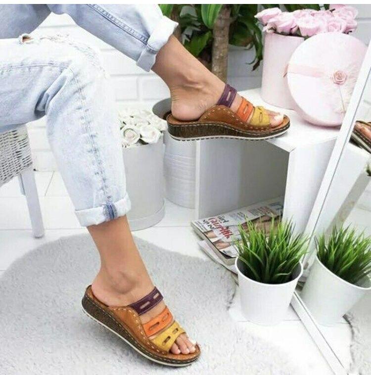 SANDALIAS ORTOPÉDICAS TRICOLOR PREMIUM - MÁS VENDIDAS 2026